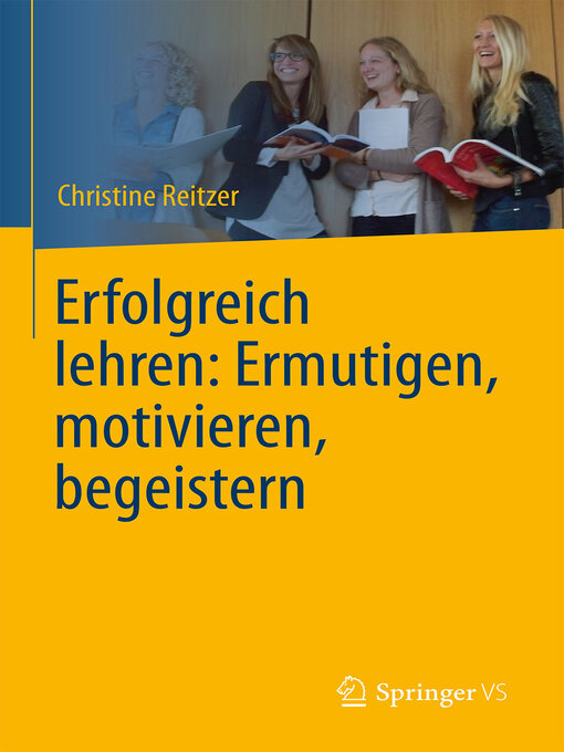 Title details for Erfolgreich lehren by Christine Reitzer - Available